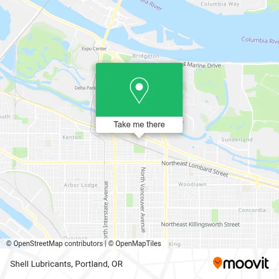 Shell Lubricants map
