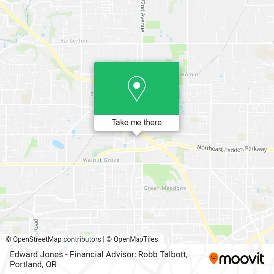 Edward Jones - Financial Advisor: Robb Talbott map