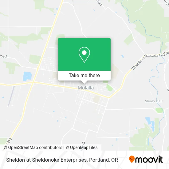Sheldon at Sheldonoke Enterprises map