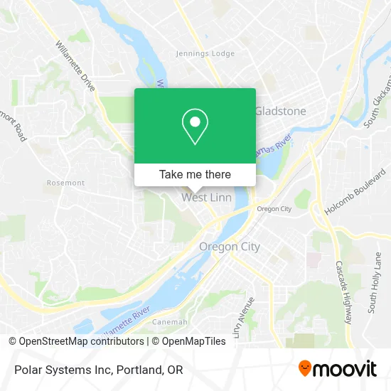 Polar Systems Inc map