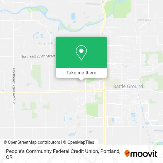 People's Community Federal Credit Union map