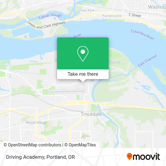 Driving Academy map