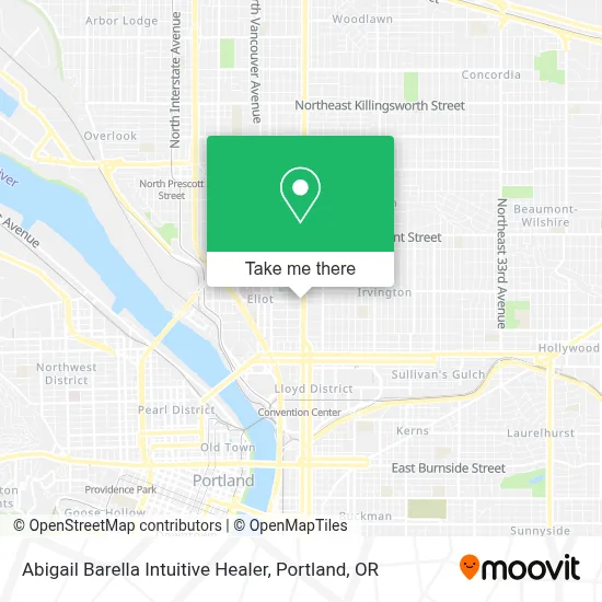 Abigail Barella Intuitive Healer map