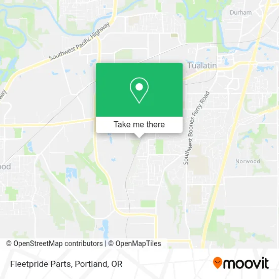 Fleetpride Parts map
