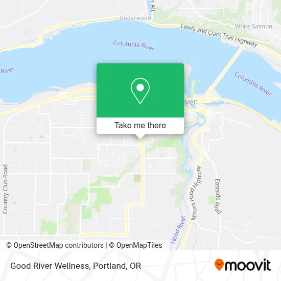 Good River Wellness map
