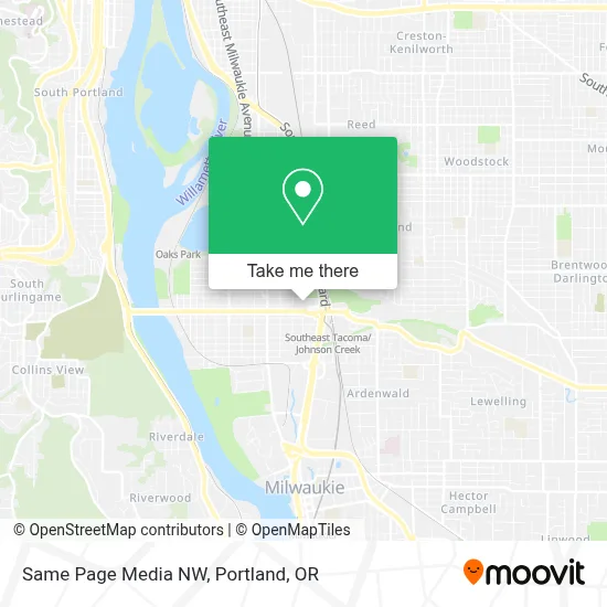 Same Page Media NW map