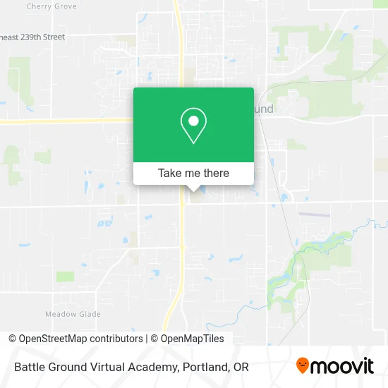 Battle Ground Virtual Academy map
