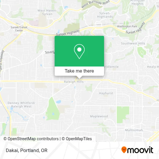 Dakai map