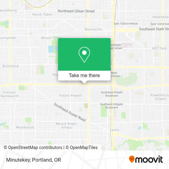 Minutekey map