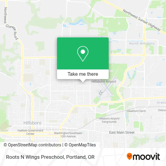 Roots N Wings Preschool map