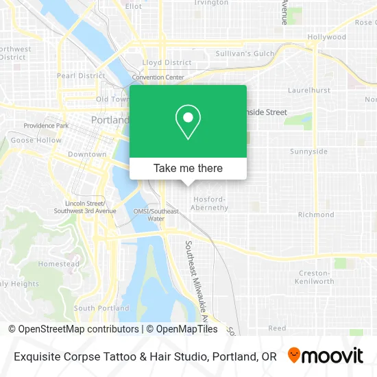 Exquisite Corpse Tattoo & Hair Studio map