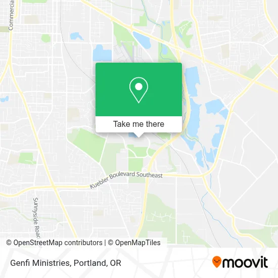 Genfi Ministries map