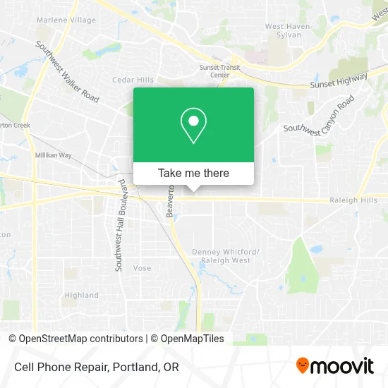 Cell Phone Repair map
