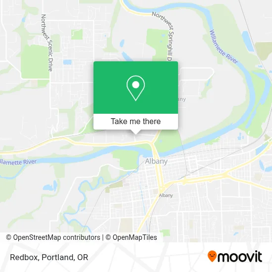 Redbox map