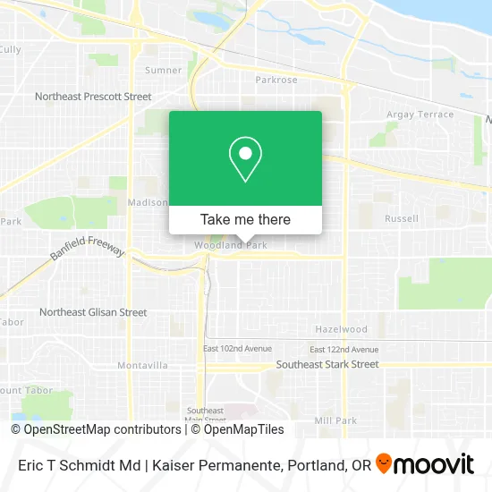 Eric T Schmidt Md | Kaiser Permanente map