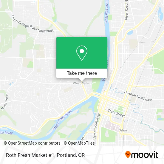 Roth Fresh Market #1 map