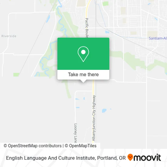 English Language And Culture Institute map