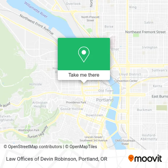 Law Offices of Devin Robinson map