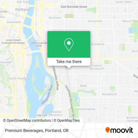 Premium Beverages map