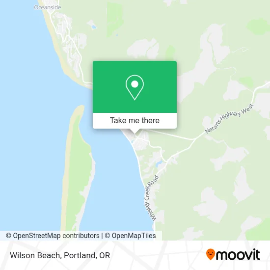 Wilson Beach map