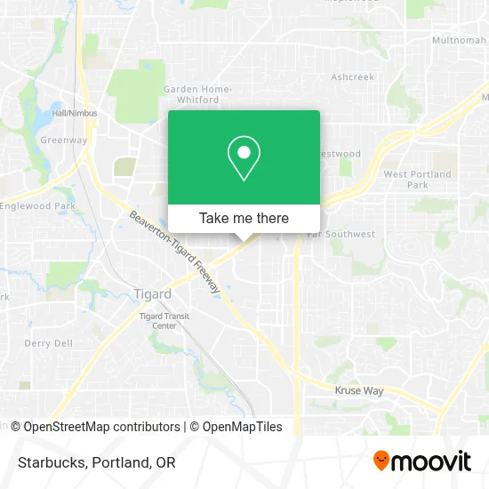 Starbucks map