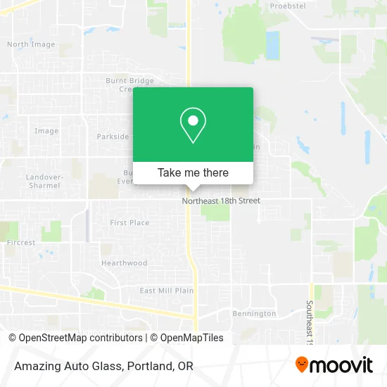 Amazing Auto Glass map