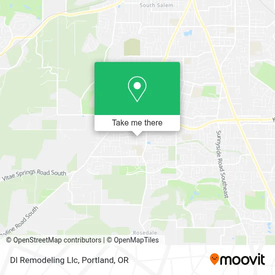 Dl Remodeling Llc map