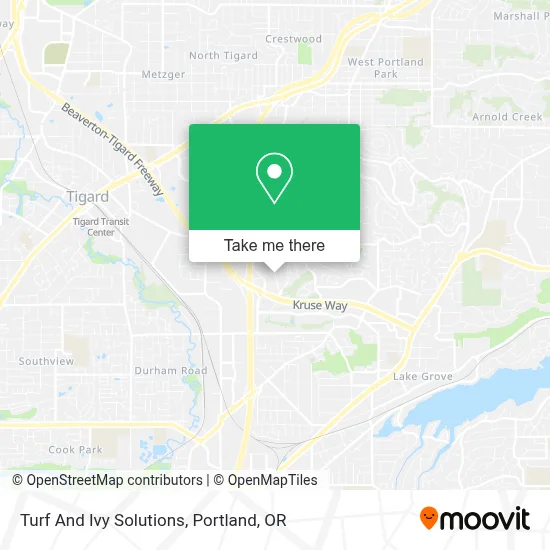 Turf And Ivy Solutions map