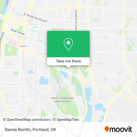 Banda Burrito map