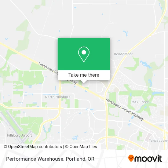 Performance Warehouse map
