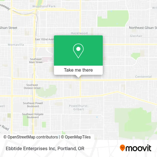 Ebbtide Enterprises Inc map