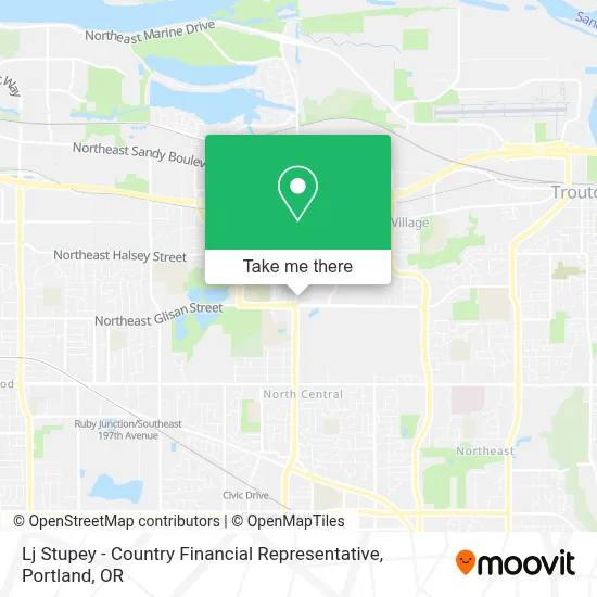 Lj Stupey - Country Financial Representative map