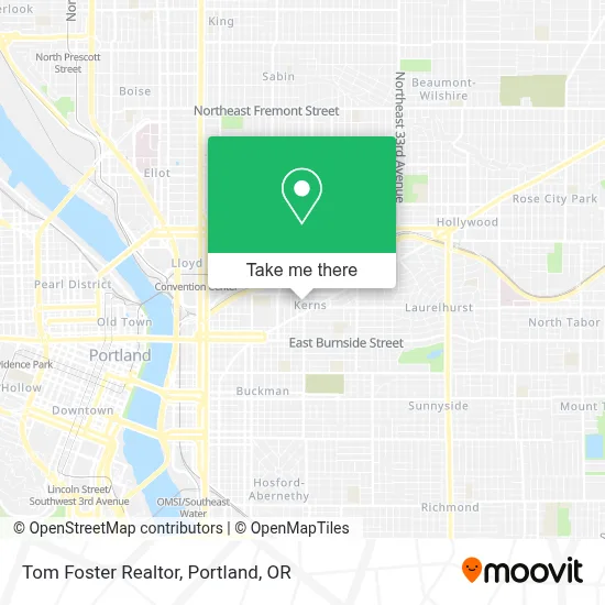 Tom Foster Realtor map