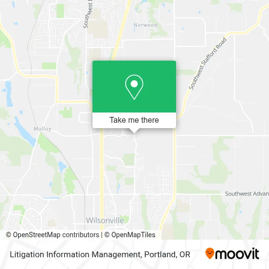 Litigation Information Management map