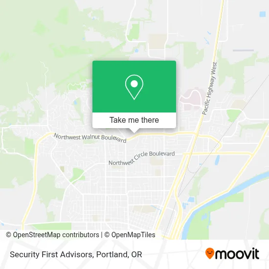 Security First Advisors map