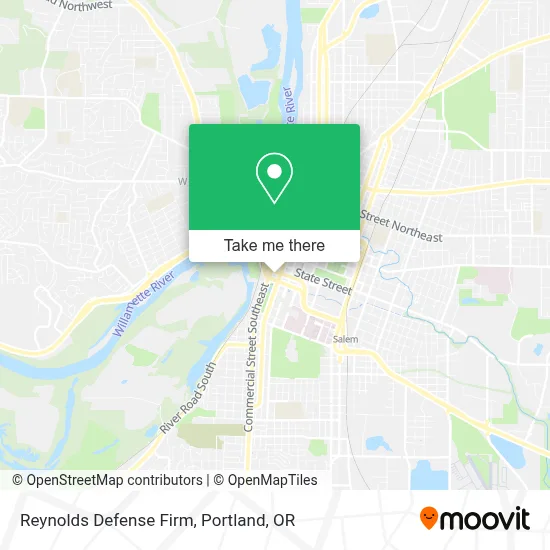 Reynolds Defense Firm map