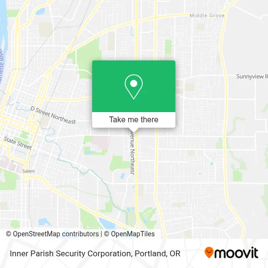 Inner Parish Security Corporation map