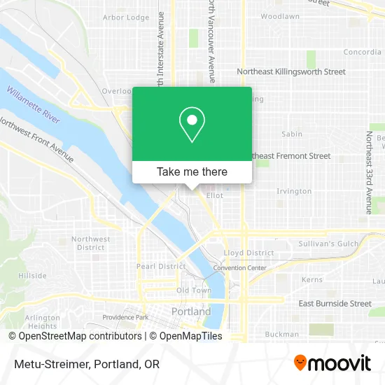 Metu-Streimer map