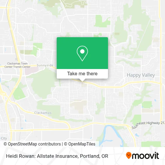 Heidi Rowan: Allstate Insurance map