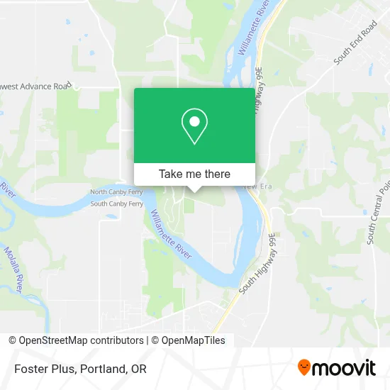 Foster Plus map