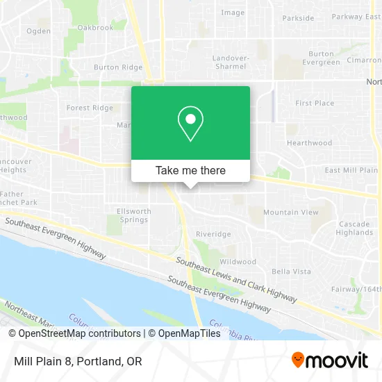 Mill Plain 8 map