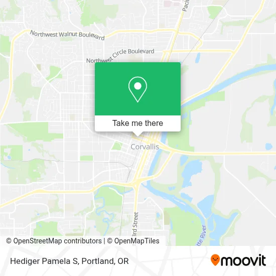 Hediger Pamela S map