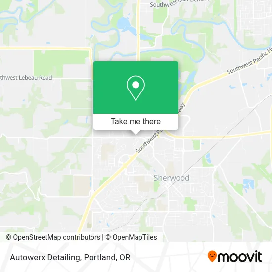 Autowerx Detailing map