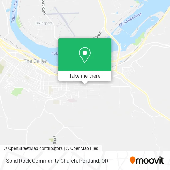 Solid Rock Community Church map