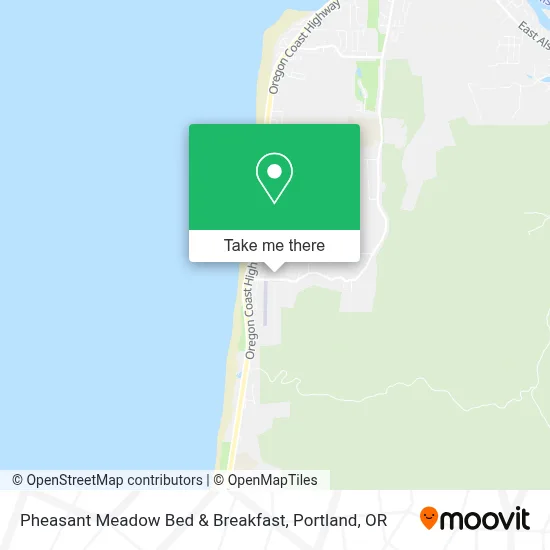 Pheasant Meadow Bed & Breakfast map