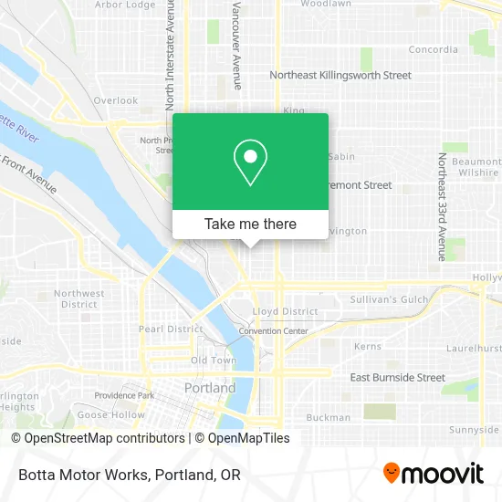 Botta Motor Works map