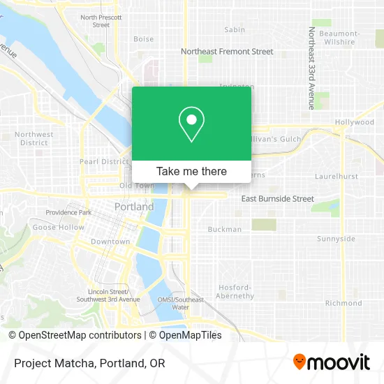 Project Matcha map