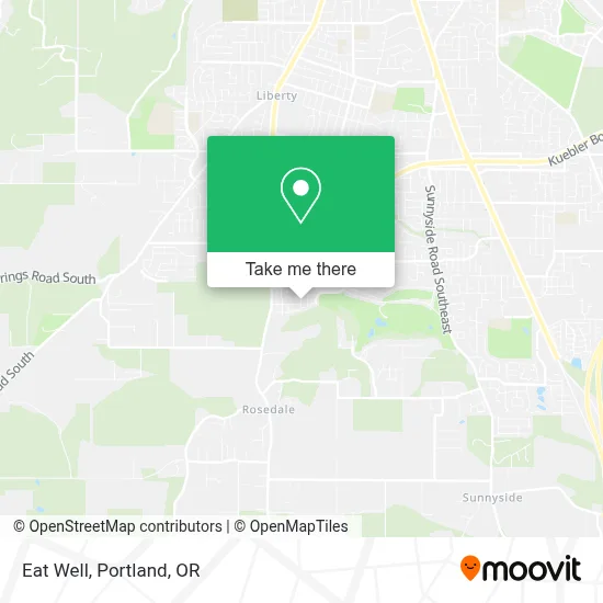 Eat Well map