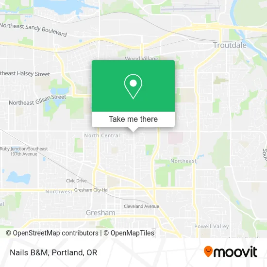 Nails B&M map