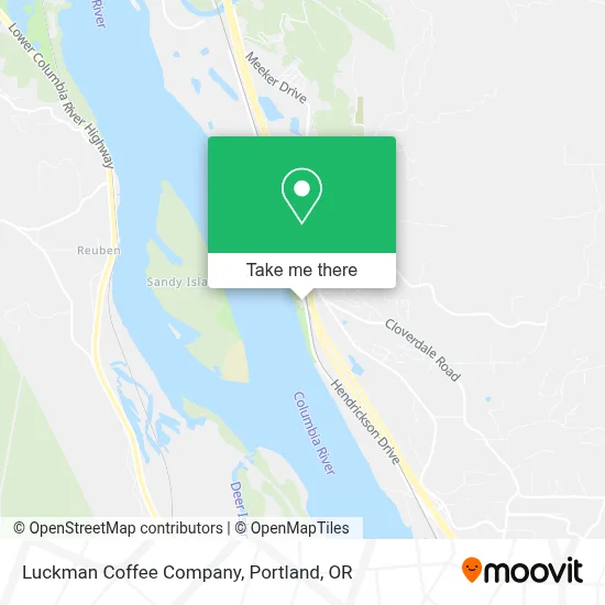 Luckman Coffee Company map